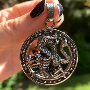 New Stainless Steel Dragon Pendant